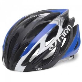 Велошлем Giro SAROS black/blue, GI2039394, Вариант 00-00019655: Размер: M (55-59 см), изображение  - НаВелосипеде.рф