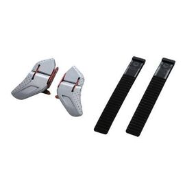 Бакля со стрепой для велотуфлей SHIMANO R/M315, серебристый/черный, ESMSHLOBBSS, изображение  - НаВелосипеде.рф