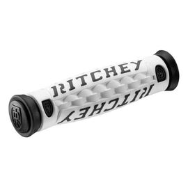 Грипсы велосипедные RITCHEY MTN PRO TG6, белый/чёрный, 133мм, ZRI99015, изображение  - НаВелосипеде.рф
