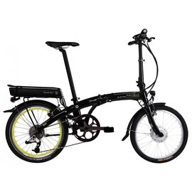Складной электро велосипед DAHON Ikon Electric 2014, Вариант УТ-00021137: рост 135 - 190 см, черный, изображение  - НаВелосипеде.рф