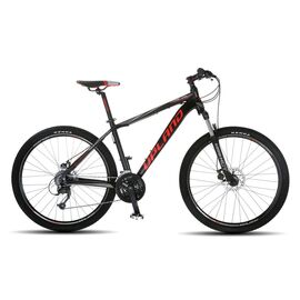 Горный велосипед Upland Vanguard 200-650B 27,5" 2017, Вариант УТ-00032985: Рама 17.5", рост 161-171 см, черный/красный, изображение  - НаВелосипеде.рф