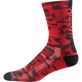 Носки Fox Creo Trail 8-inch Sock, красный, 18463-122-L/XL, Вариант УТ-00043632: Размер: L/XL (42-47 см), изображение  - НаВелосипеде.рф