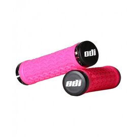 Грипсы велосипедные SDG/ODI Lock-On Grip Bright, кретон, розовый, D30SDP-B, изображение  - НаВелосипеде.рф