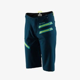Велошорты женские 100% Women's Airmatic Short w/liner, зеленый (2018), 45305-134-12, Вариант УТ-00045906: Размер: L , изображение  - НаВелосипеде.рф