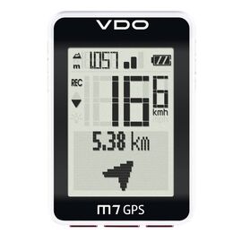 Велокомпьютер VDO M7 GPS, 22 функции, беспроводной, черный, 4-3047, изображение  - НаВелосипеде.рф