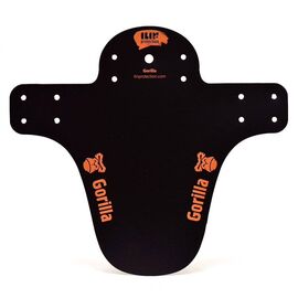 Крыло переднее Gorilla, на вилку, пластик, черно-оранжевое, GORILLA OR, изображение  - НаВелосипеде.рф