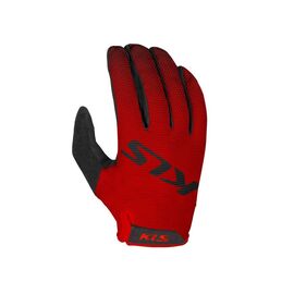 Велоперчатки KELLYS Plasma, длинные пальцы, RED, 2020, KLS Plasma, Вариант УТ-00195898: Размер: L, изображение  - НаВелосипеде.рф