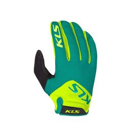 Велоперчатки KELLYS Range, длинные пальцы, GREEN, 2020, KLS Range, Вариант УТ-00195905: Размер: L, изображение  - НаВелосипеде.рф