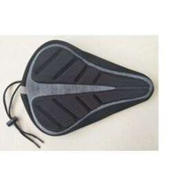 Накладка гелевая на седло Vinca sport, размер 280х200мм, вес 200гр, черный, XD 04, изображение  - НаВелосипеде.рф