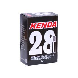 Камера велосипедная KENDA, 28'', 700x28 - 45C, a/v-48 мм, дорожная, 511357, изображение  - НаВелосипеде.рф