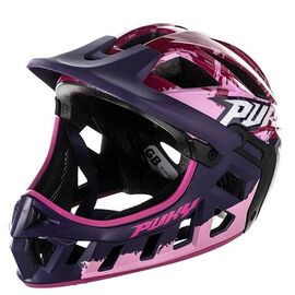 Шлем велосипедный Puky, фулфейс, pink, NS91173, Вариант УТ-00207338: Размер: M (Обхват головы: 54-58 см), изображение  - НаВелосипеде.рф