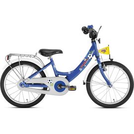 Детский велосипед Puky ZL 18-1 Alu 18'', Вариант УТ-00207282: Возраст: 4-6 лет (Рост: от 110 см), Цвет: blue football, изображение  - НаВелосипеде.рф