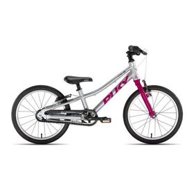 Детский велосипед Puky S-Pro 18'', Вариант УТ-00207302: Возраст: от 5 лет (Рост: 105-120 см), Цвет: silver/berry, изображение  - НаВелосипеде.рф