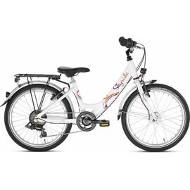 Детский велосипед Puky Skyride 20-6 Alu 20'', Вариант УТ-00207312: Возраст: 6-10 лет (Рост: от 122 см), Цвет: white, изображение  - НаВелосипеде.рф