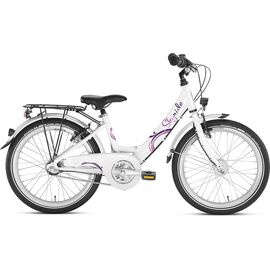 Детский велосипед Puky Skyride 20-3 Alu 20'', Вариант УТ-00207309: Возраст: 6-10 лет (Рост: от 122 см), Цвет: white, изображение  - НаВелосипеде.рф