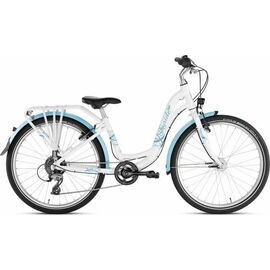 Подростковый велосипед Puky Skyride 24-8 Alu light 24'', Вариант УТ-00207315: Возраст: 8-12 лет (Рост: от 130 см), Цвет: white, изображение  - НаВелосипеде.рф