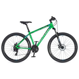 Горный велосипед AUTHOR Rival 27,5" 2020, Вариант УТ-00204371: Рама: 15" (Рост: 145-158см), Цвет: зеленый/синий/черный, изображение  - НаВелосипеде.рф