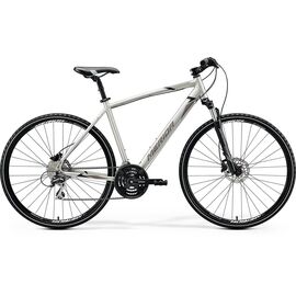 Городской велосипед Merida Crossway 20-D 700C 2020, Вариант УТ-00204610: Рама: L(55cm) (Рост: 175-189см), Цвет: MattX'MasRed/Black/DarkRed , изображение  - НаВелосипеде.рф