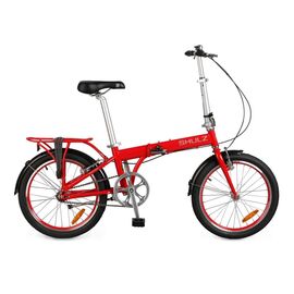 Складной велосипед SHULZ Max 20" 2020, Вариант УТ-00204825: Рама: OS (Рост: 155-195см), Цвет: black/черный, изображение  - НаВелосипеде.рф