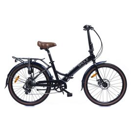 Складной велосипед SHULZ Krabi Multi Disk 24" 2020, Вариант УТ-00204803: Рама: OS (Рост: 150-200см), Цвет: starry blue/звездная ночь, изображение  - НаВелосипеде.рф
