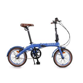 Складной велосипед SHULZ Hopper 3 16" 2020, Вариант УТ-00204784: Рама: OS (Рост: 140-185см), Цвет: black/черный, изображение  - НаВелосипеде.рф