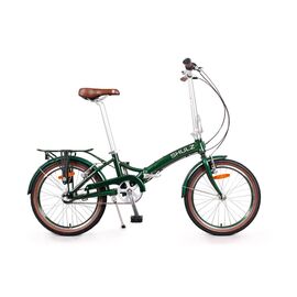 Складной велосипед SHULZ GOA V 20" 2020, Вариант УТ-00204764: Рама: OS (Рост: 150-200см), Цвет: army green/хаки, изображение  - НаВелосипеде.рф