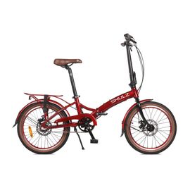 Складной велосипед SHULZ GOA Disk 20" 2020, Вариант УТ-00204756: Рама: OS (Рост: 150-200см), Цвет: brushed/серебристый, изображение  - НаВелосипеде.рф