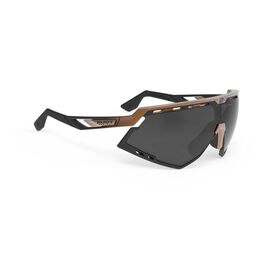 Очки велосипедные Rudy Project DEFENDER, Bronze Matte/Fade Black - Smoke Black, SP521004-0010, изображение  - НаВелосипеде.рф