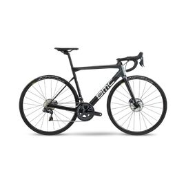 Шоссейный велосипед BMC Teammachine SLR02 DISC TWO Ultegra Di2 28" 2020, Вариант УТ-00196183: Рама: 51 (Рост: 166-174см), Цвет: Carbon/Chrome/Grey , изображение  - НаВелосипеде.рф