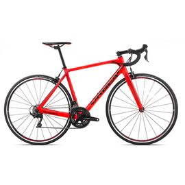 Шоссейный велосипед Orbea ORCA M30 700С 2020, Вариант УТ-00201386: Рама: 47 (Рост: 155-160см), Цвет: Красный/черный, изображение  - НаВелосипеде.рф
