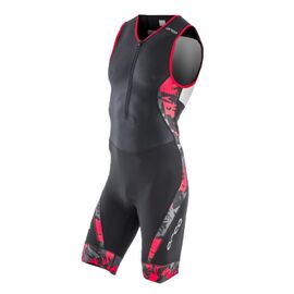 Комбинезон для триатлона Orca 226 Kompress Race suit, черный/красный, 2018, HVD0, Вариант УТ-00174979: Размер: S, изображение  - НаВелосипеде.рф