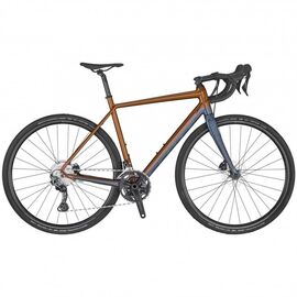 Циклокроссовый велосипед SCOTT Speedster Gravel 20 28" 2020, Вариант УТ-00202304: Рама: M/54 (Рост: 170-178 см), Цвет: коричневый/серый, изображение  - НаВелосипеде.рф