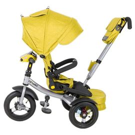 Детский велосипед TechTeam Luxury 10"/12" 2019, TTLuxuryMustard, Вариант УТ-00203700: Возраст: 2 - 4 года (Рост: до 105 см), Цвет: горчичный, изображение  - НаВелосипеде.рф