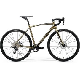Циклокроссовый велосипед Merida Mission CX100 SE 700C 2020, Вариант УТ-00204655: Рама: ML(54cm) (Рост: 176-188см), Цвет: GlossyPearlSand/Black, изображение  - НаВелосипеде.рф