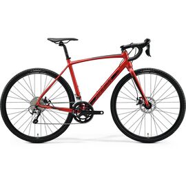 Циклокроссовый велосипед Merida Mission CX300 SE 700C 2020, Вариант УТ-00204659: Рама: S(50cm) (Рост: 165-177см), Цвет: SilkX'masRed/Black, изображение  - НаВелосипеде.рф