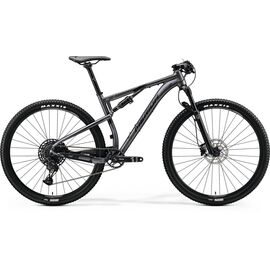 Двухподвесный велосипед Merida Ninety-Six 9.400 29" 2020, Вариант УТ-00204664: Рама: L(20") (Рост: 177-190см), Цвет: SilkAnthracite/Black , изображение  - НаВелосипеде.рф