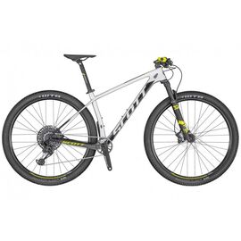 Горный велосипед SCOTT Scale 920 29" 2020, 274591, Вариант УТ-00202273: Рама: М (Рост: 169-180 см), Цвет: серебристый/черный, изображение  - НаВелосипеде.рф