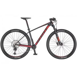 Горный велосипед SCOTT Scale 950 29" 2020, Вариант УТ-00198043: Рама: L (Рост: 179-183 см), Цвет: черный/красный, изображение  - НаВелосипеде.рф