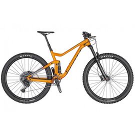 Двухподвесный велосипед SCOTT Genius 960 29" 2020, Вариант УТ-00198048: Рама: М (Рост: 175-190 см), Цвет: оранжевый, изображение  - НаВелосипеде.рф