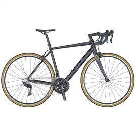 Шоссейный велосипед SCOTT Speedster 10 28" 2020, Вариант УТ-00202297: Рама: M/54 (Рост: 170-178 см), Цвет: темно-серый, изображение  - НаВелосипеде.рф