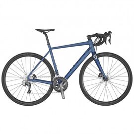Шоссейный велосипед SCOTT Speedster 20 disc 28" 2020, Вариант УТ-00202298: Рама: L/56 (Рост: 177-187 см), Цвет: синий, изображение  - НаВелосипеде.рф