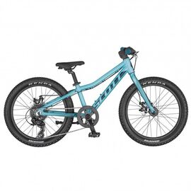 Детский велосипед Scott Contessa rigid 20" 2020, Вариант УТ-00198587: Рост: 120-135 см, Цвет: голубой, изображение  - НаВелосипеде.рф