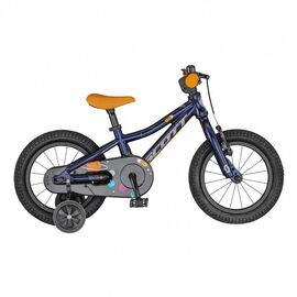 Детский велосипед Scott Roxter 14" 2020, Вариант УТ-00202319: Рост: 90-110 см, Цвет: синий, изображение  - НаВелосипеде.рф