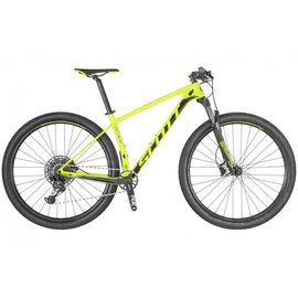 Горный велосипед SCOTT Scale 940 29" 2019, Вариант УТ-00200417: Рама: S (Рост: 160-172 см), Цвет: неоново-желтый/черный, изображение  - НаВелосипеде.рф
