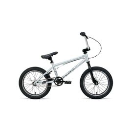 Велосипед ВМХ FORWARD ZIGZAG 16" 2020, Вариант УТ-00203625: Рама: OS (Рост: 150-169см), Цвет: серый/черный, изображение  - НаВелосипеде.рф