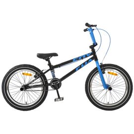 Велосипед ВМХ TECH TEAM FOX 20" 2020, Вариант УТ-00203629: Возраст: от 12 лет (Рост: 150-175см), Цвет: черно-красный, изображение  - НаВелосипеде.рф