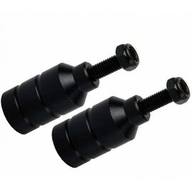 Пеги для трюкового самоката B2, набор (2 пеги + 2 оси), черный, PEGB2, изображение  - НаВелосипеде.рф