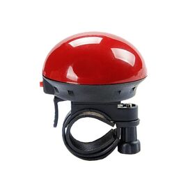 Звонок велосипедный XINGCHENG X-Light, электронный, с кнопкой, красный, XC-139RED, изображение  - НаВелосипеде.рф