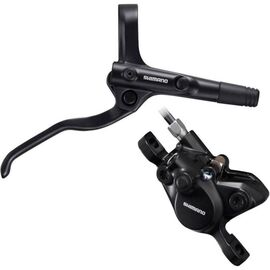 Тормоз велосипедный SHIMANO BR-MT200, комплект, задний, дисковый, гидравлика, 1350 мм,  черный, AMT200KRRURX135, изображение  - НаВелосипеде.рф