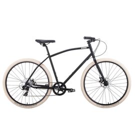 Городской велосипед BEARBIKE Perm 28" 2020, Вариант УТ-00209230: Рама: 450 мм (Рост: 165-175см), Цвет: черный, изображение  - НаВелосипеде.рф